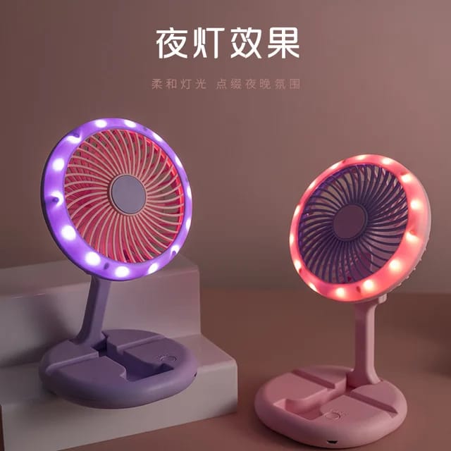 Mini Folding USB Charging Fan, Portable Desktop Faan Mini Folding USB Charging Fan, Portable Desktop Faan
